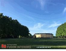 Tablet Screenshot of fusion-interiors.com